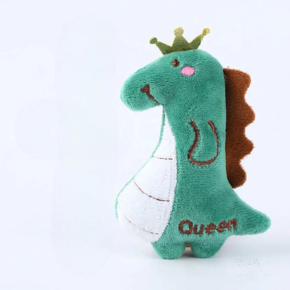 Jeu-chat-Peluche-dino-vert