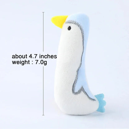 Jeu-chat-Peluche-pingouin