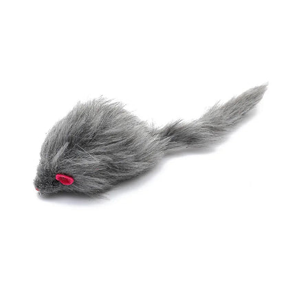 Jouet-pour-chat-souris-gris