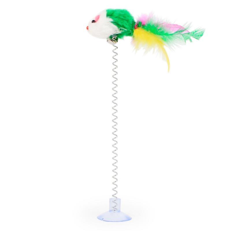 Jouet-pour-chat-souris-verte